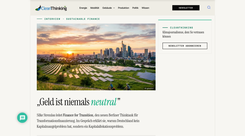 Website cleanthinking.de